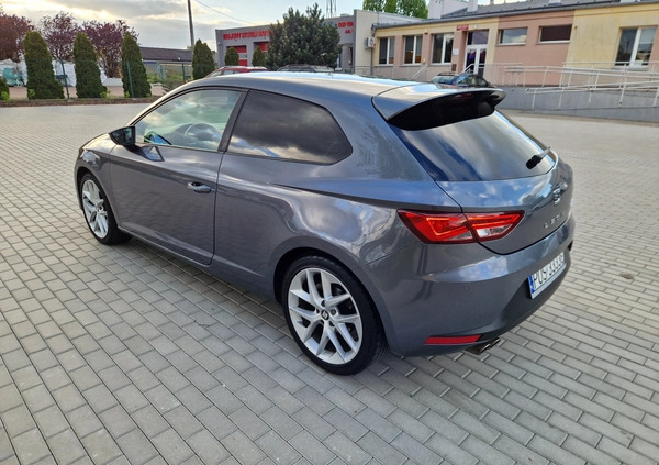 Seat Leon cena 42999 przebieg: 193050, rok produkcji 2014 z Raszków małe 56